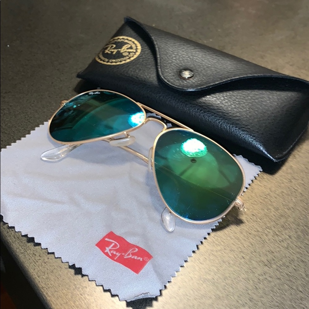 RAYBAN AVIATOR FLASH LENSES